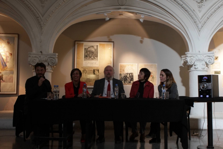 Eduardo Molinari, Valeria González, Abel Alexander, Patricia Viaña e Inés Tanoira